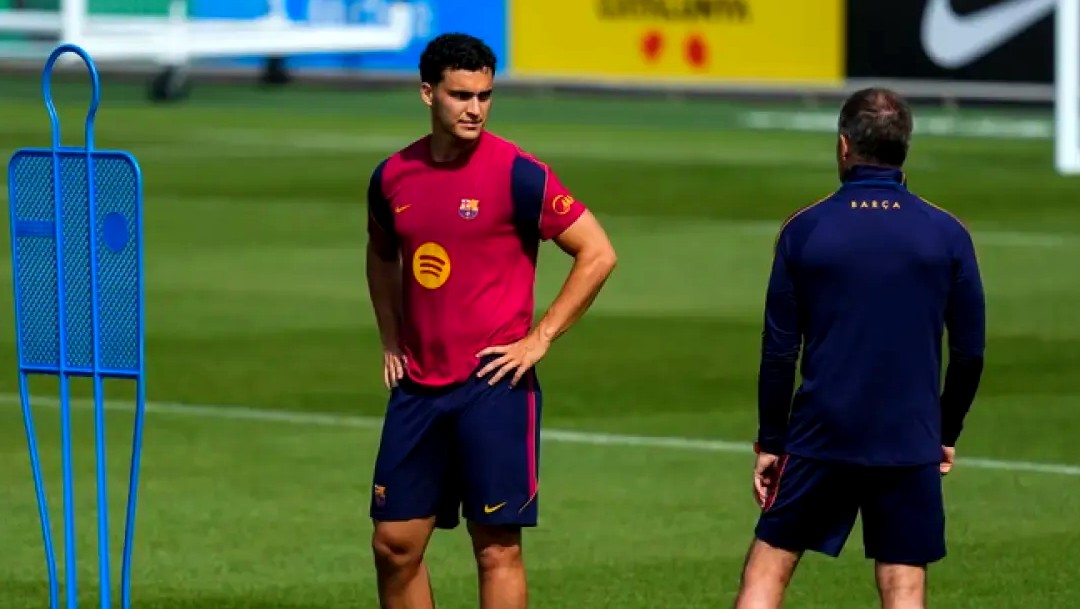 Álvaro Cortés busca su lugar en el primer equipo del Barça