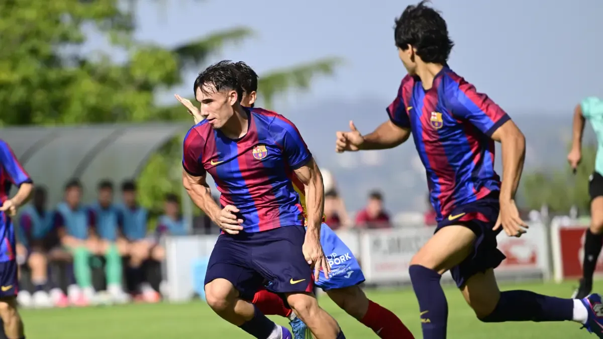 El Barça Atlètic sucumbe pero muestra destellos de calidad